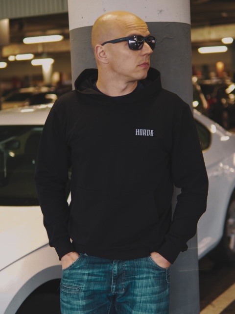 Bluza męska z kapturem Obsidian