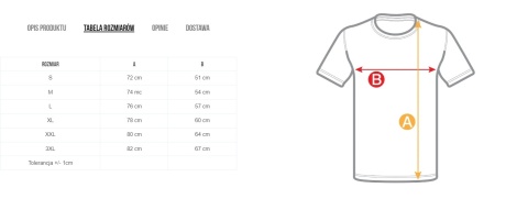 Koszulka Alfa biała